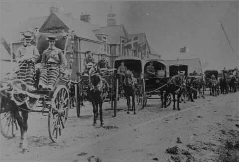 25th E.H.C.S. Parade 1897
